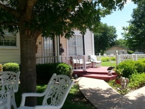 Villa Side Deck